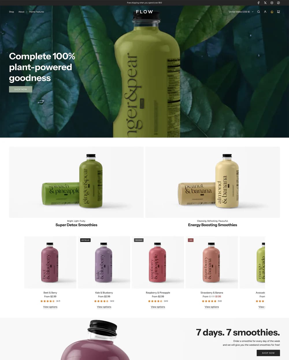 Classic Shop theme preview